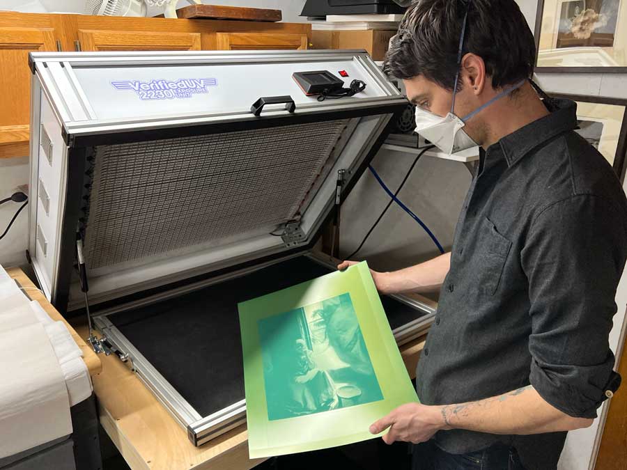 Live Zoom Session: Direct to Plate Photogravure / Intaglio