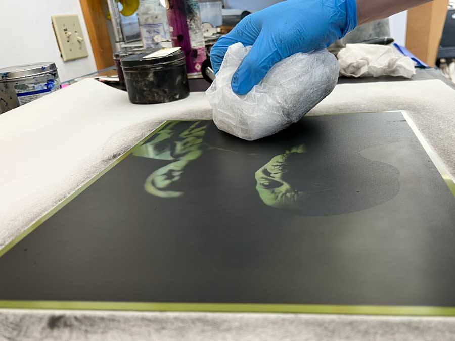 Live Zoom Session: Direct to Plate Photogravure / Intaglio