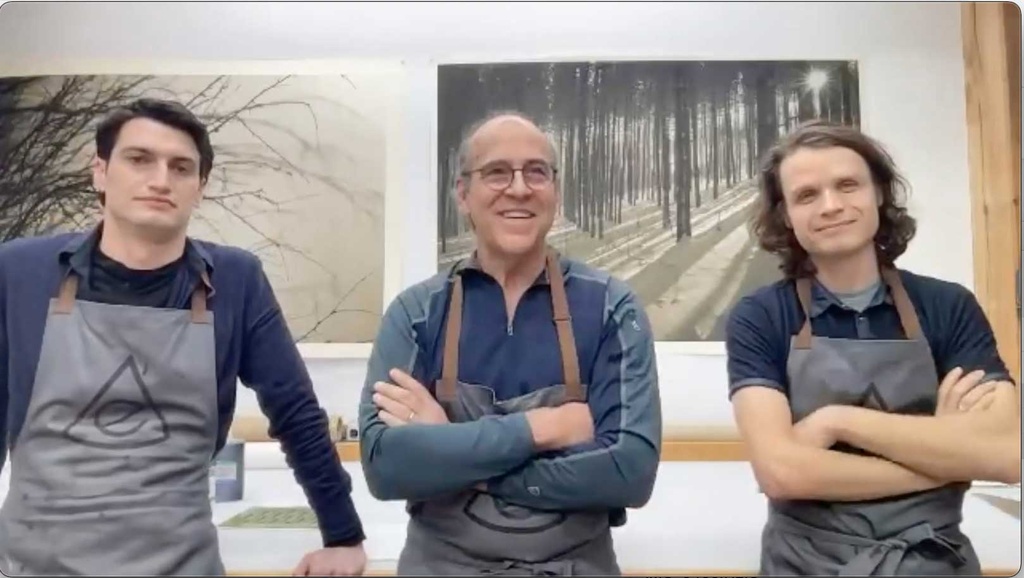 A Recorded Live Zoom Session: Direct to Plate Photopolymer Photogravure